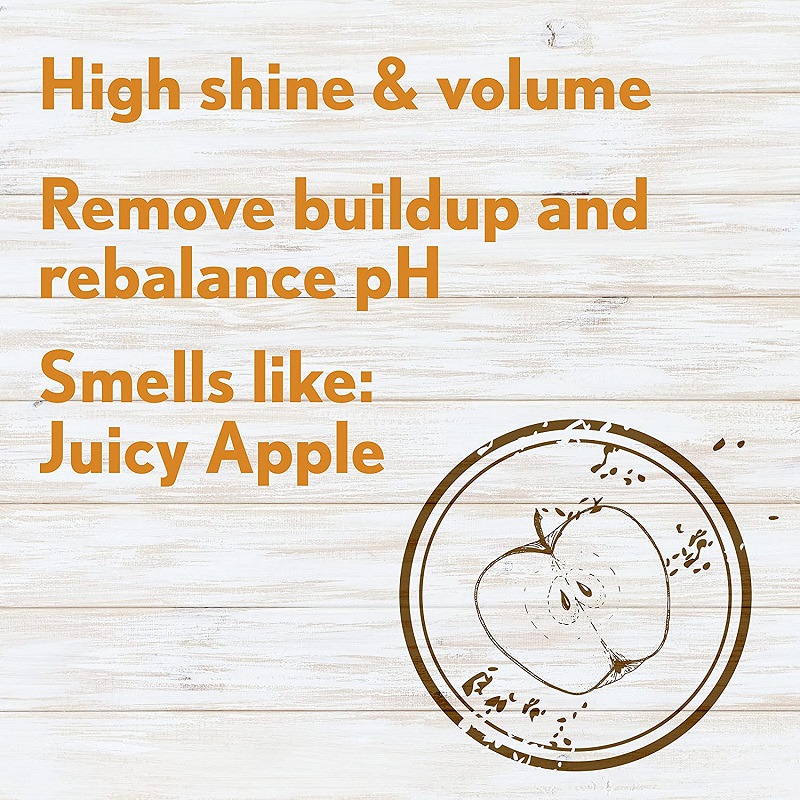 Aveeno Clarify And Shine + Apple Cider Vinegar Blend Shampoo 354ml