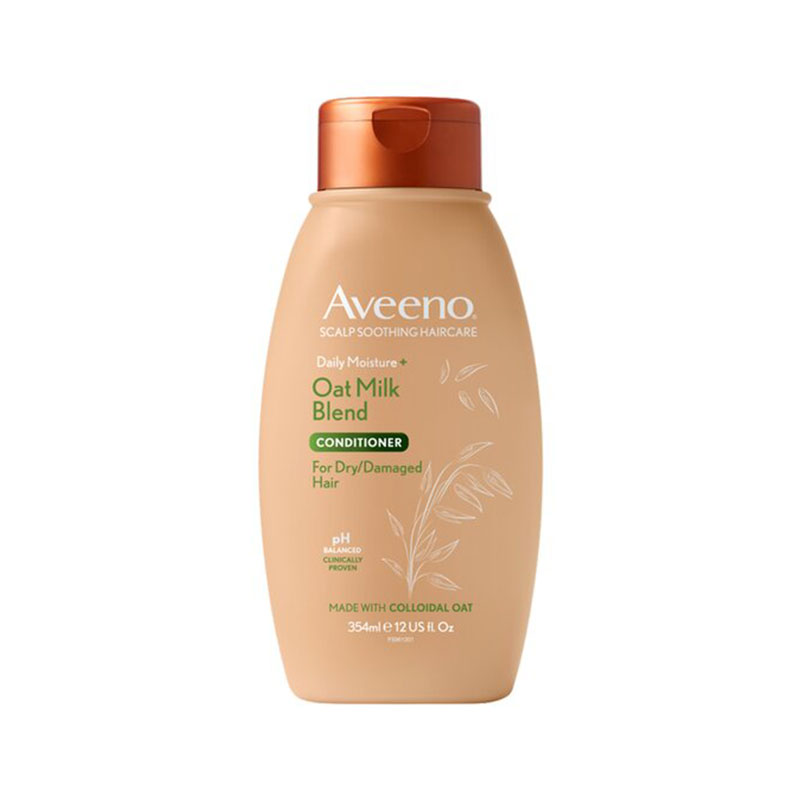Aveeno Daily Moisture + Oat Milk Blend Conditioner For Dry Damage Hair 354ml