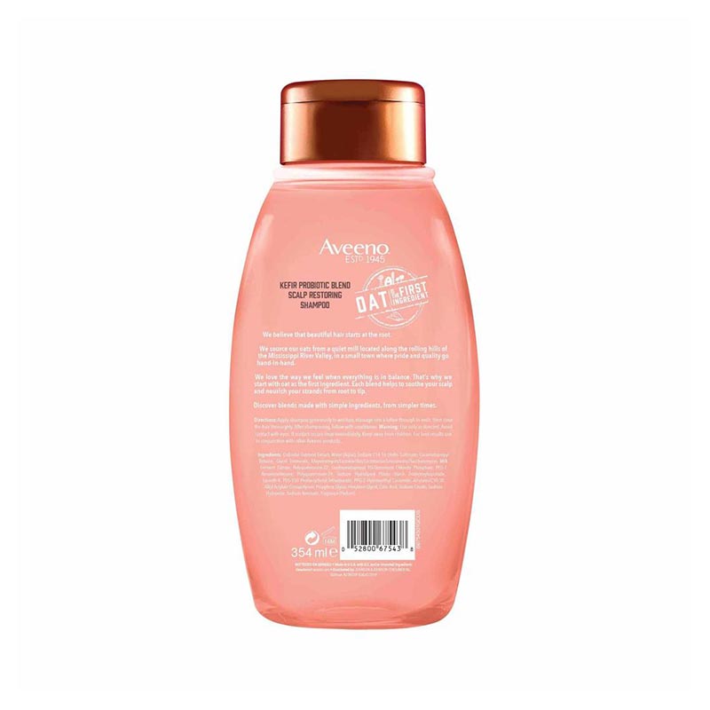 Aveeno Kefir Probiotic Blend Scalp Restoring Shampoo 354ml