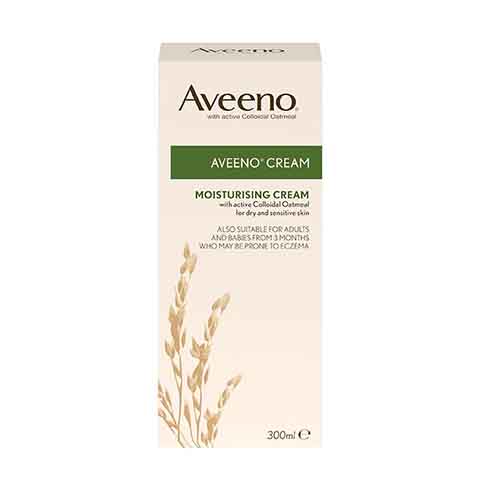 Aveeno Moisturising Cream for Dry & Sensitive Skin 300ml