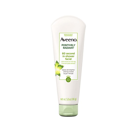 Aveeno Positively Radiant 60 Second In-Shower Facial 141g