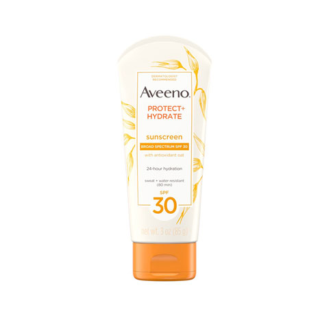 Aveeno Protect + Hydrate Lotion Sunscreen With Broad Spectrum 85g - SPF 30