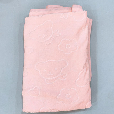 Baby Bath Towel - Pink