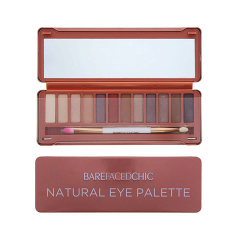 Bare Faced Chic Eyeshadow Palette - Natural