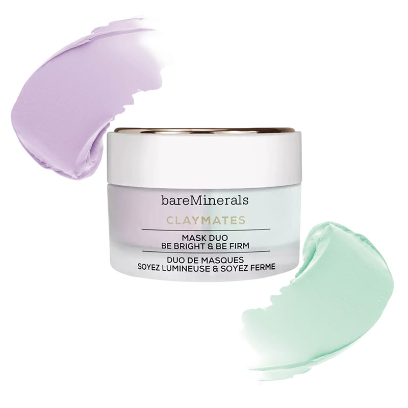 bareMinerals Claymates Mask Duo Be Bright and Be Firm 58g