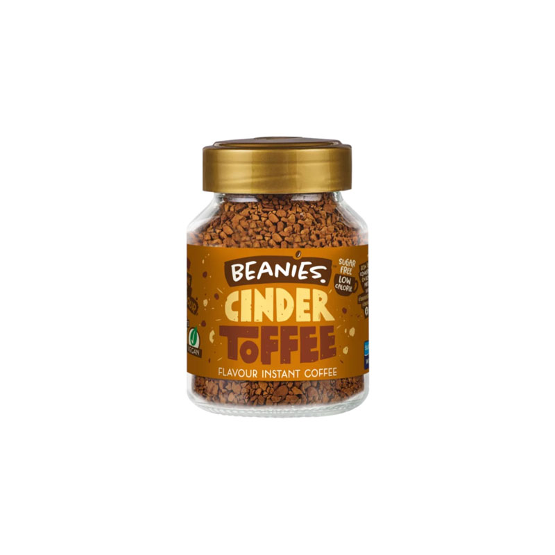 Beanies Cinder Toffee Flavoured Instant Coffee 50g