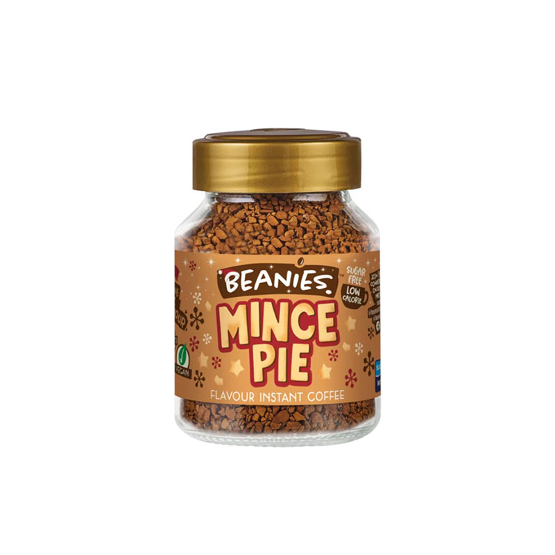 Beanies Mince Pie Flavour Instant Coffee 50g