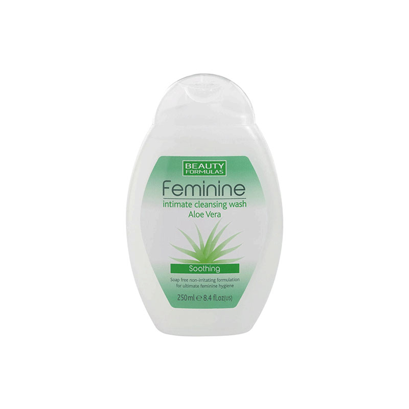Beauty Formulas Aloe Vera Soothing Intimate Cleansing Wash 250ml
