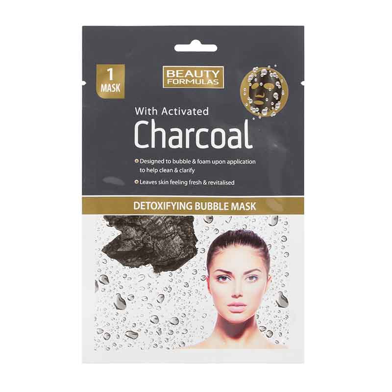 Beauty Formulas Charcoal Detoxifying Bubble Mask