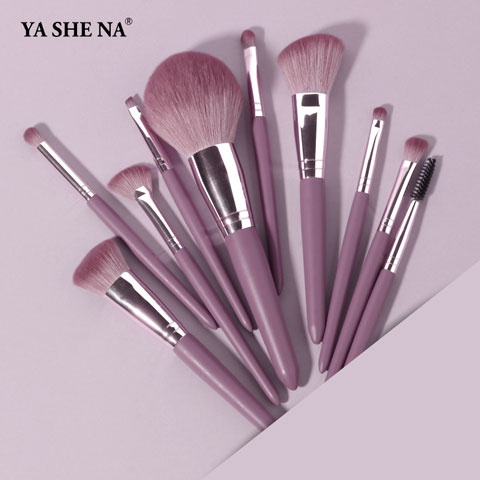 Beauty Makeup Brush Full Set - Purple (20104)