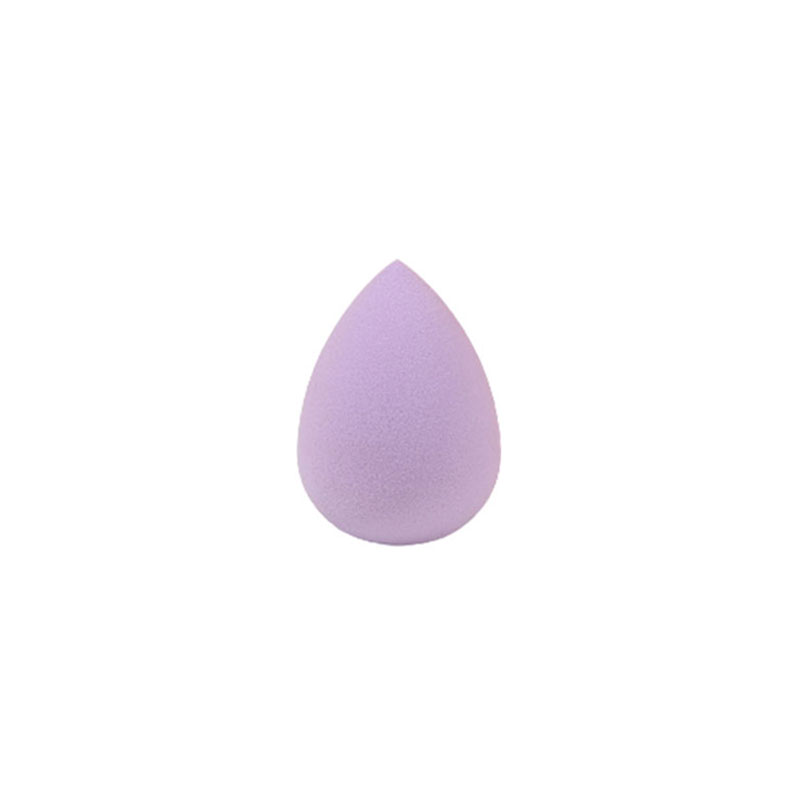 Beauty Teardrop Shape Makeup Sponge - Purple