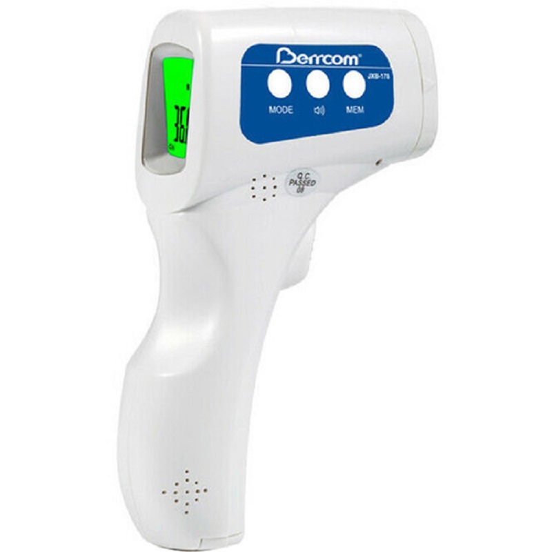 Berrcom Non-Contact Infrared Forehead Thermometer - (Model: JXB-178)