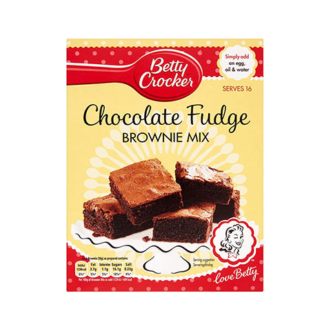 Betty Crocker Chocolate Fudge Brownie Cake Mix 415g