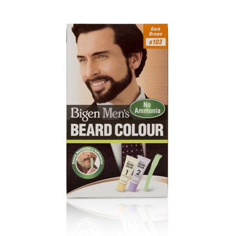 Bigen Men's Beard Colour - B103 Dark Brown
