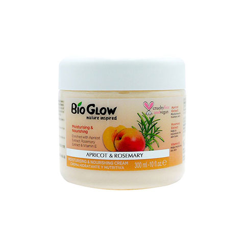 Bio Glow Apricot & Rosemary Moisturising & Nourishing Cream 300ml