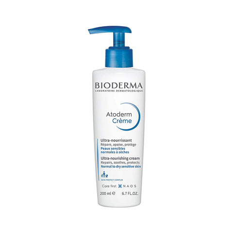 Bioderma Atoderm Ultra Nourishing Cream for Normal To Dry Sensitive Skin 200ml