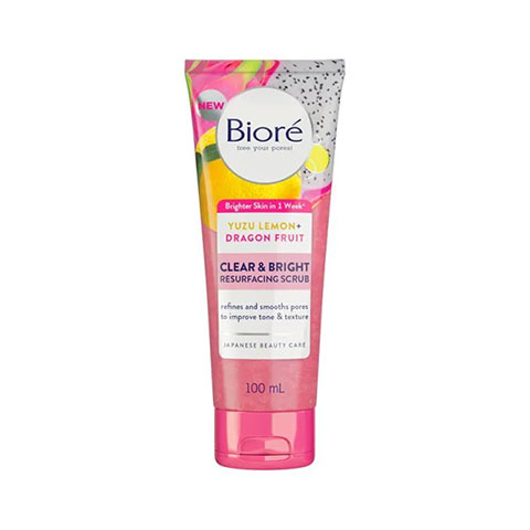Biore Clear & Bright Resurfacing Scrub 100ml