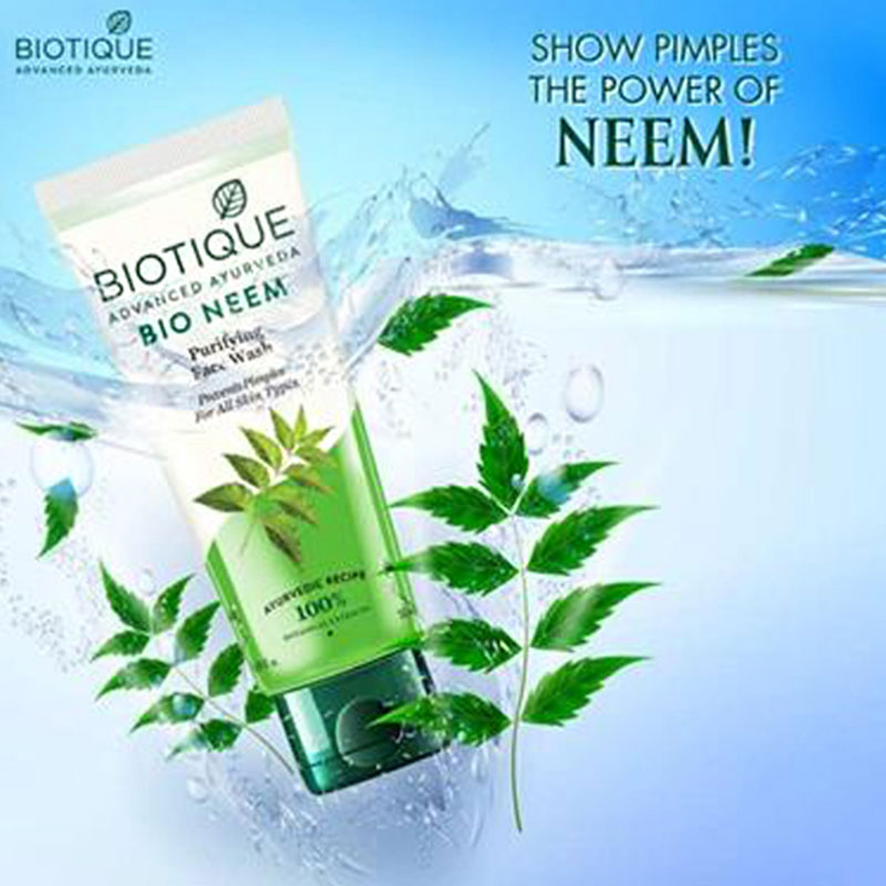 Biotique Advanced Ayurveda Bio Neem Purifying Face Wash 100ml