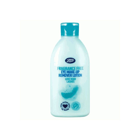 Boots Fragrance Free Eye Make-Up Remover Lotion 150ml