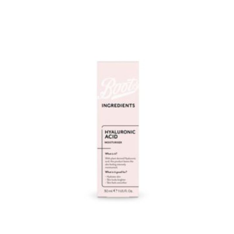 Boots Ingredients Hyaluronic Acid Moisturiser 30ml The MallBD