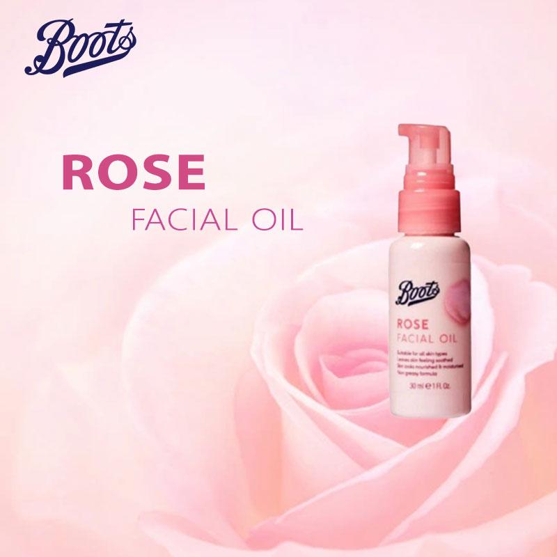 Boots Rose Facial Oil 30ml