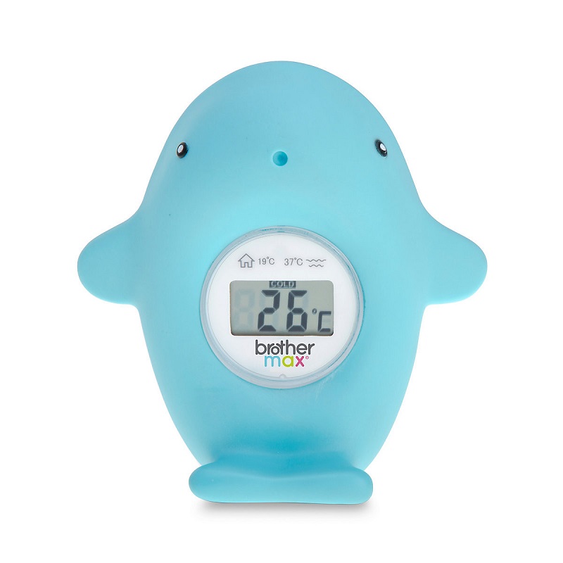 Brother Max Whale Baby Bath & Room Digital Thermometer