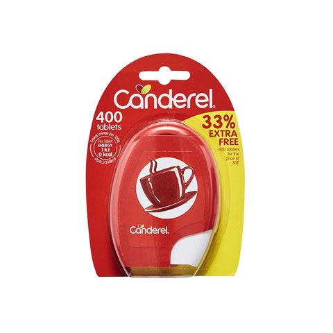 Canderel Delicious Sweet Taste 400 Tablets 34g