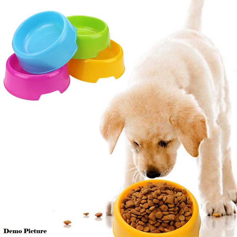Candy Colored Pet Small Round Bowl - Yellow