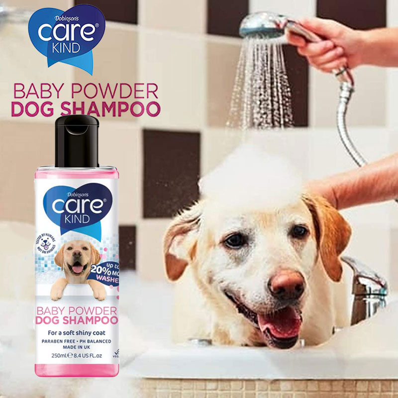Carekind Baby Powder Dog Shampoo 250ml