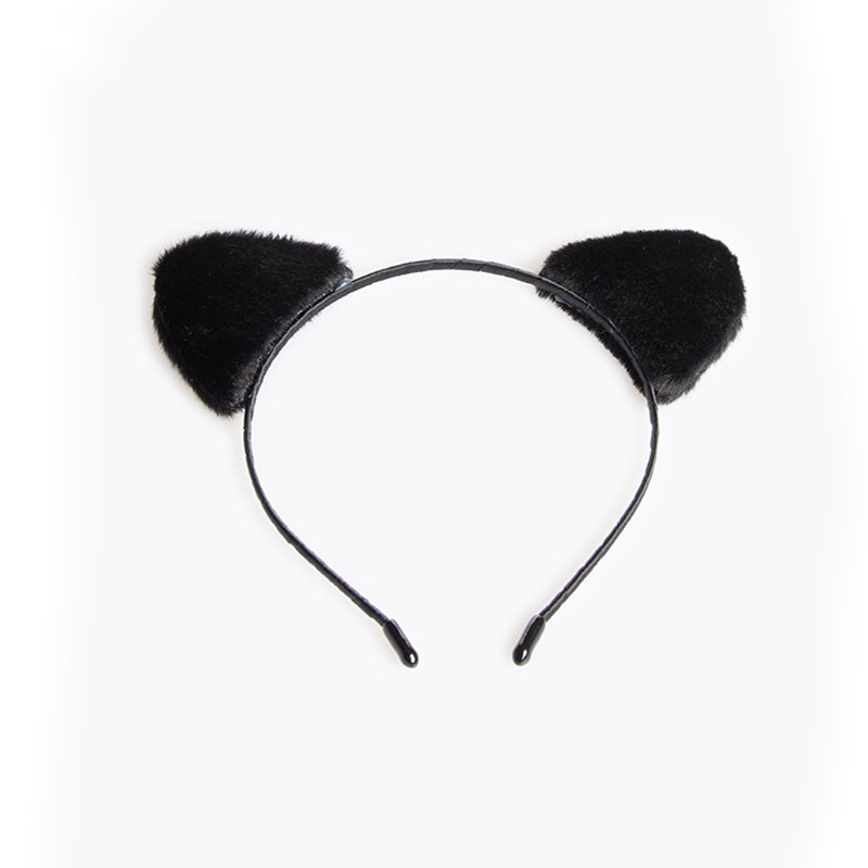 Cat Ears Super Cute Sweet Japanese Girl Headband - Black