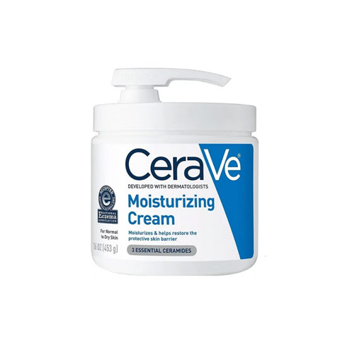 CeraVe Moisturising Cream For Normal To Dry Skin 453g - Pump