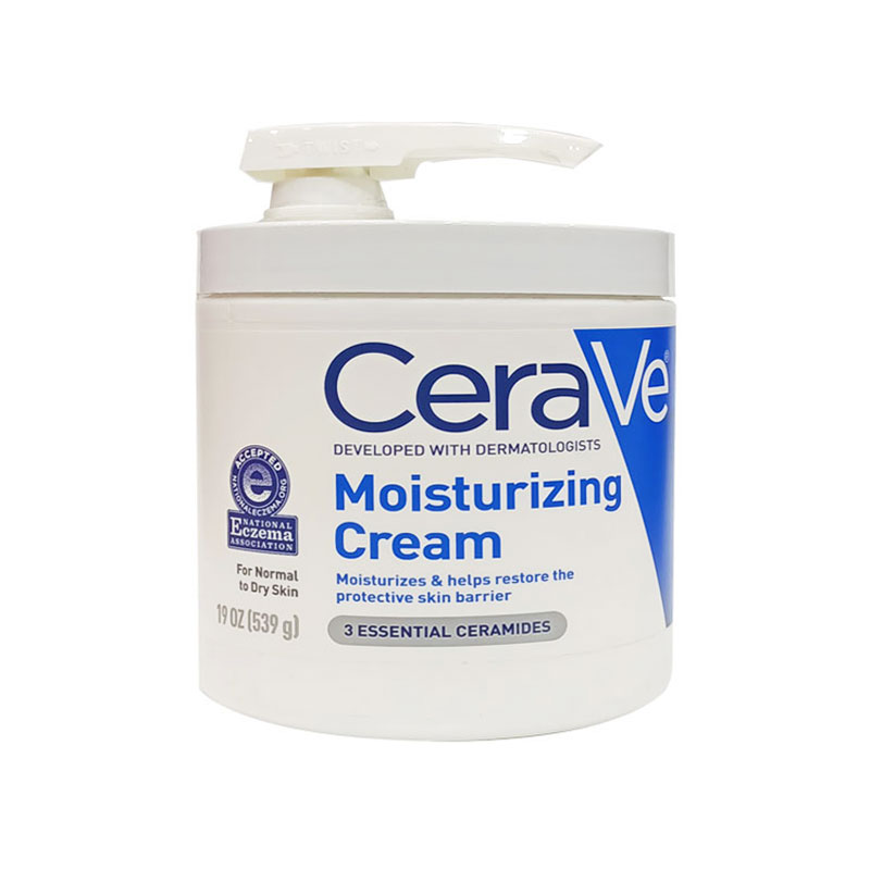 CeraVe Moisturizing Cream With Pump For Normal To Dry Skin 539g