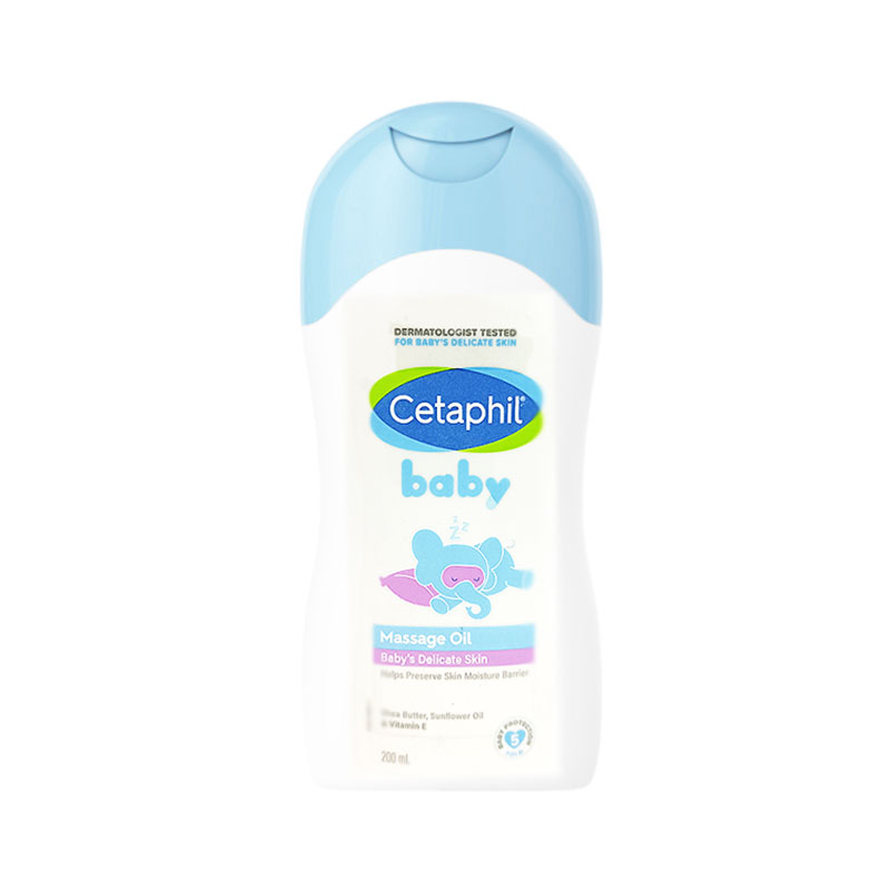 Cetaphil Baby Massage Oil with Shea Butter Sunflower Oil & Vitamin E 200ml