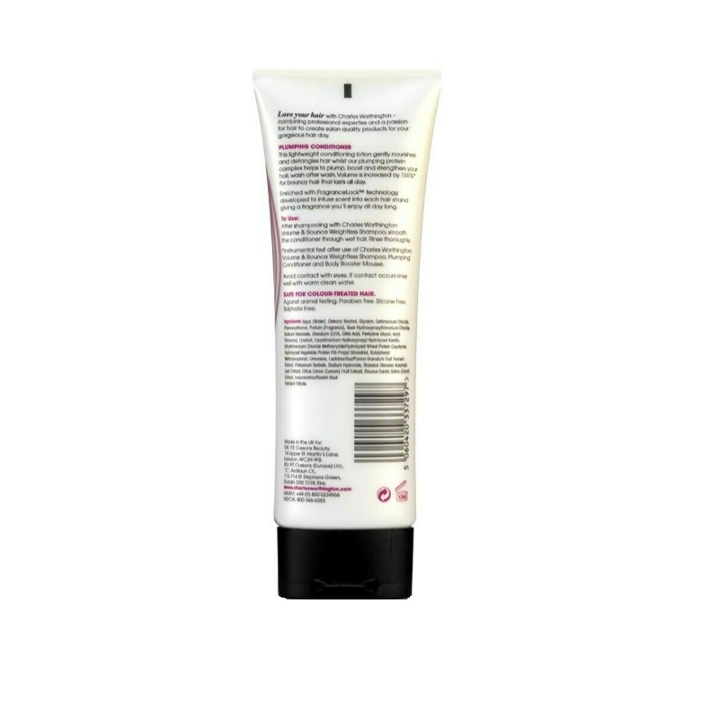 Charles Worthington Salon At Home Volume & Bounce Plumping Conditioner 250ml