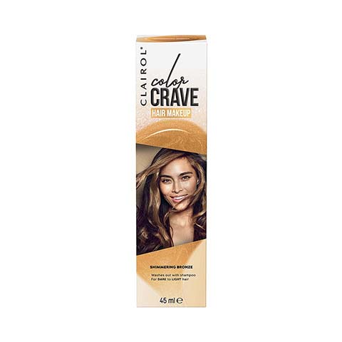 Clairol Colour Crave Hair Makeup 45ml - Shimmering Bronze