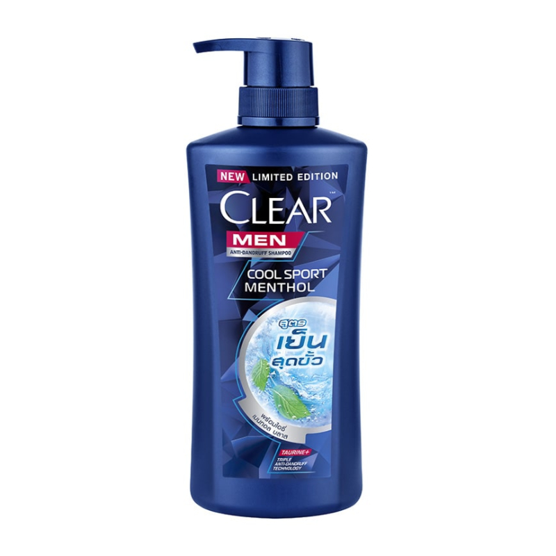 Clear Men Cool Sport Menthol Anti-Dandruff Shampoo 630ml