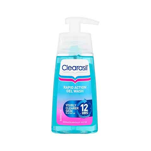 Clearasil Rapid Action Gel Wash 12hrs 150ml