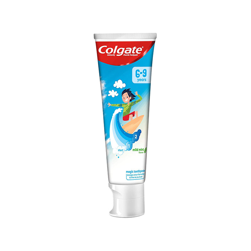 Colgate Kids Mild Mint Flavour Magic Toothpaste 75ml - (6-9) Years