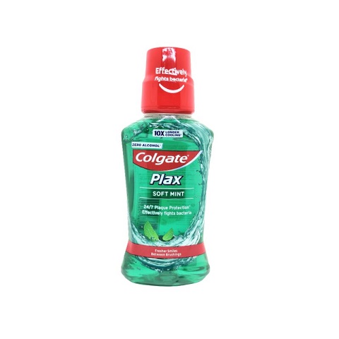 Colgate Plax Soft Mint Zero Alcohol Mouthwash 250ml