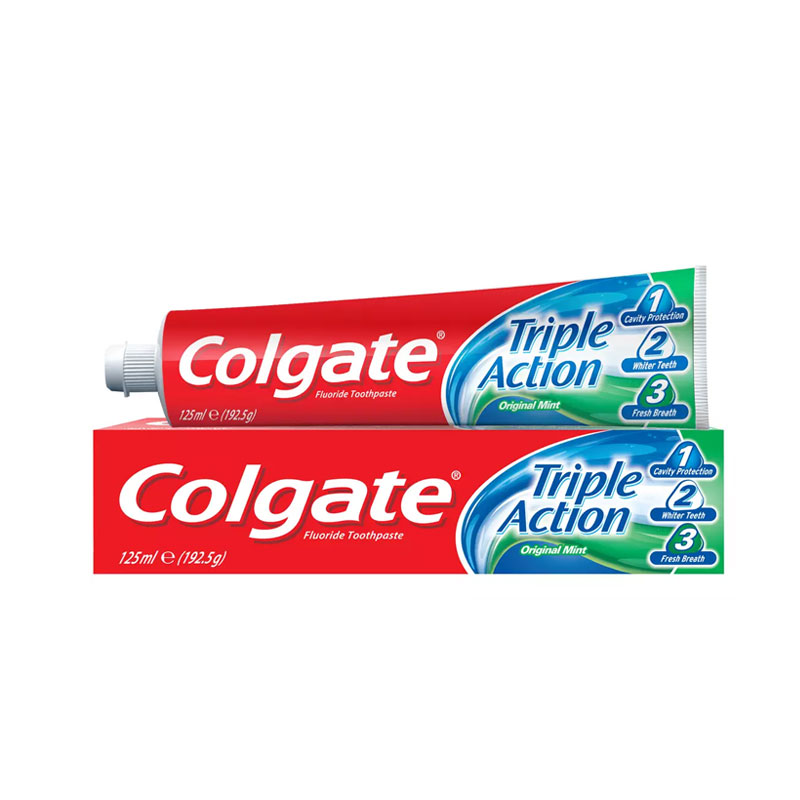 Colgate Triple Action Fluoride Toothpaste 100ml