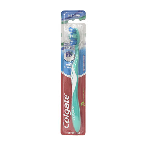 Colgate Triple Action Medium Toothbrush - Paste