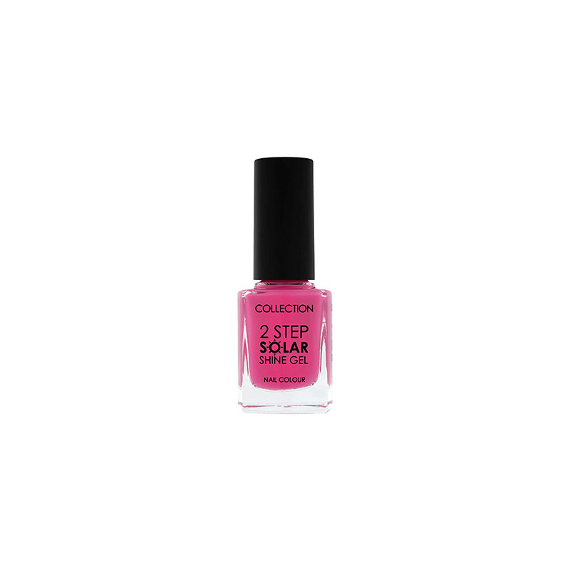 Collection 2 Step Solar Shine Gel Nail Colour 11ml - Sunset Pink 5