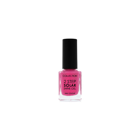 Collection 2 Step Solar Shine Gel Nail Colour 11ml - Sunset Pink 5