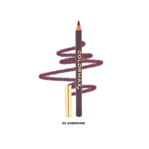 Colormax Satin Glide Lip Liner Pencil 1.14g - 03 Aubergine