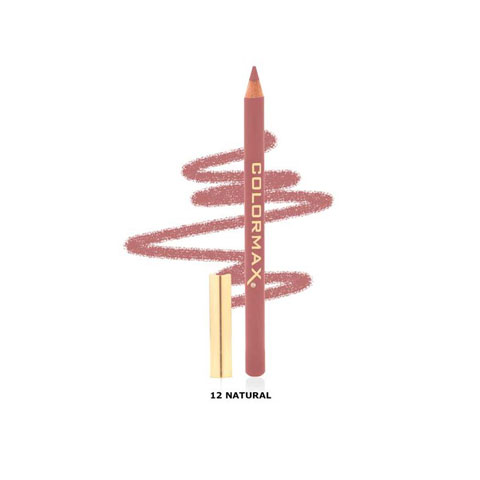 Colormax Satin Glide Lip Liner Pencil 1.14g - 12 Natural