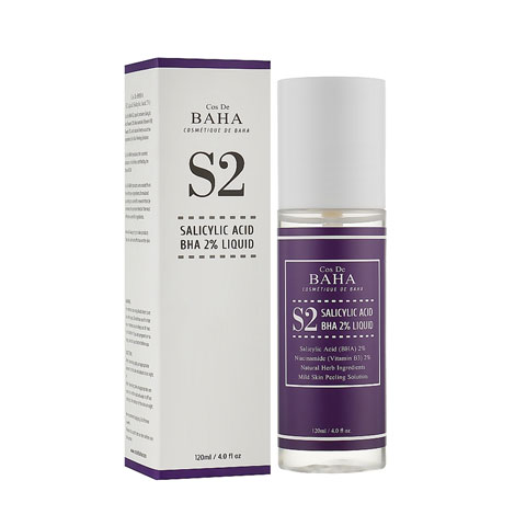 Cos De BAHA S2 Salicylic Acid BHA 2% Liquid 120ml