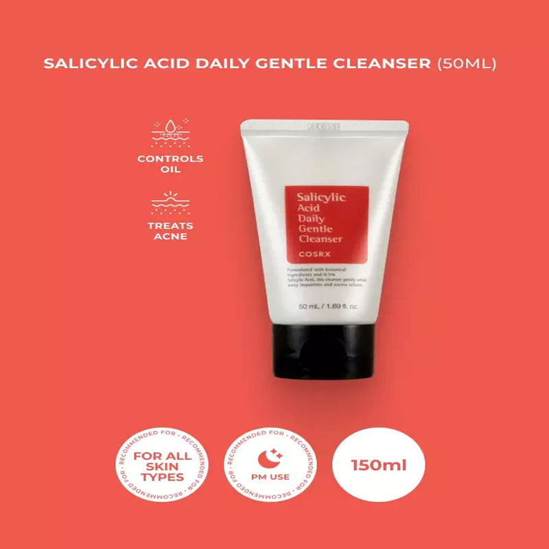 Cosrx Salicylic Acid Daily Gentle Cleanser Ml