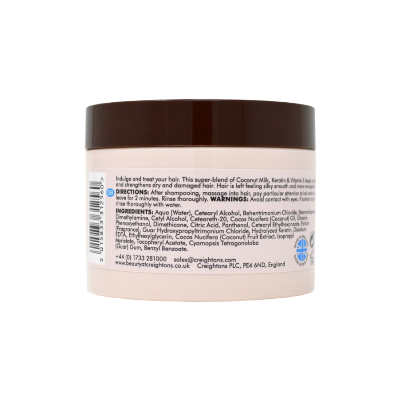 Creightons Creme De Coconut & Keratin Deep Conditioning Hair Masque 300ml