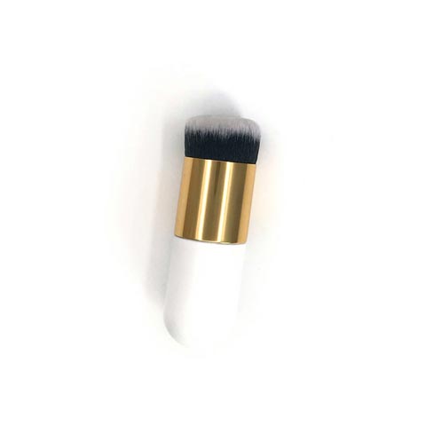 Cross-Border Single Makeup Brush - White (20117)