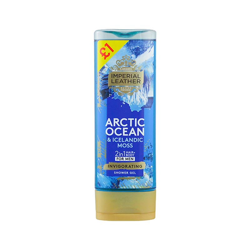 Cussons Imperial Leather Arctic Ocean & Icelandic Moss Shower Gel for Men 250ml